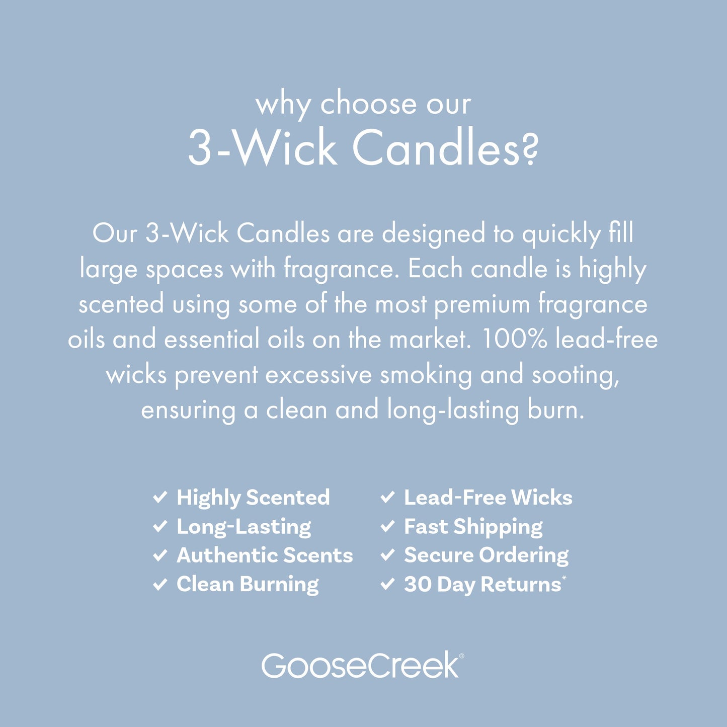 Mahogany Driftwood Large 3-Wick Candle