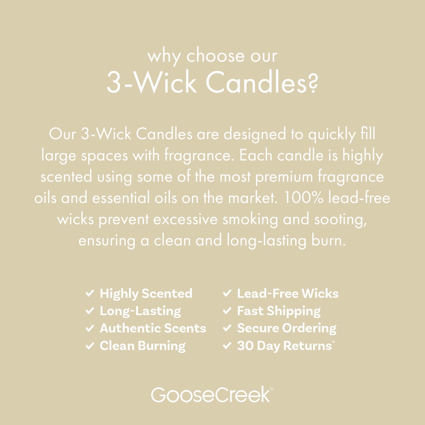 Warm Donut Sugar 3-Wick Candle