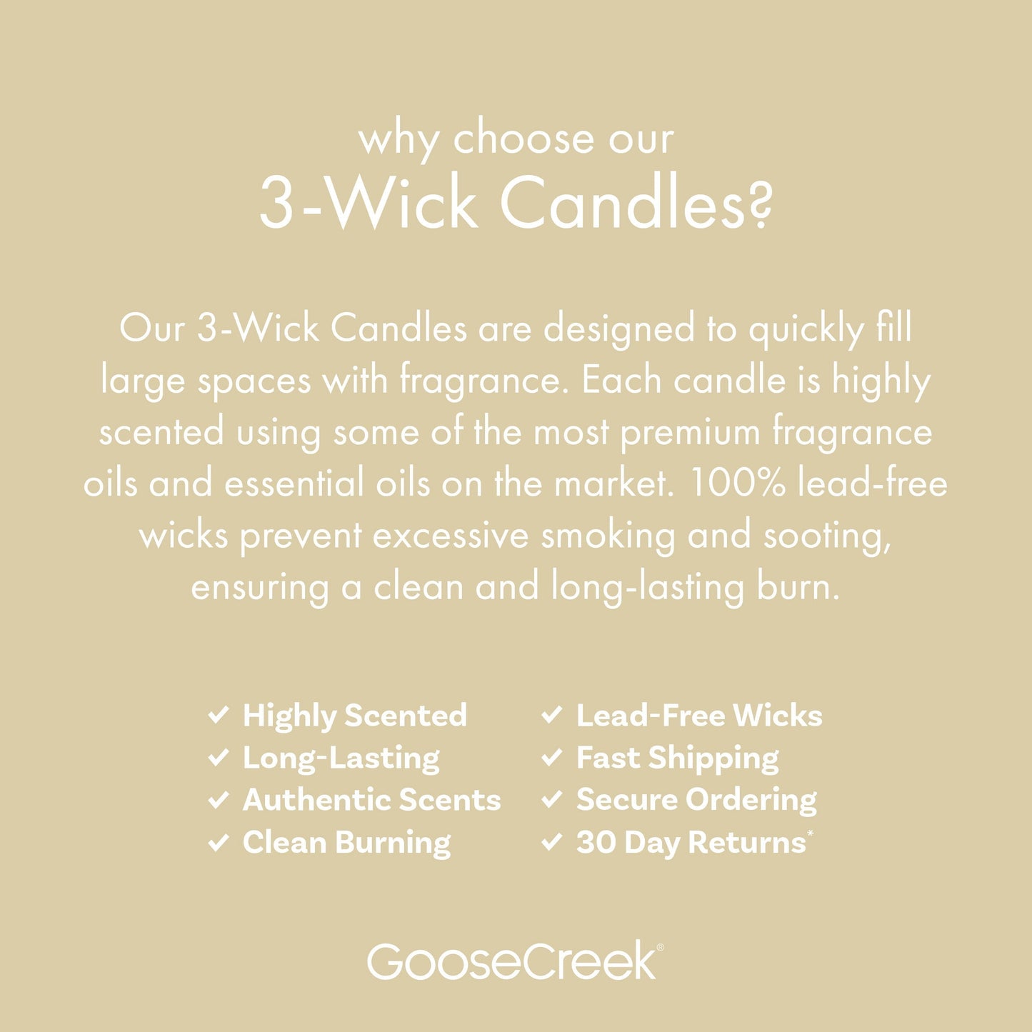Warm Donut Sugar 3-Wick Candle