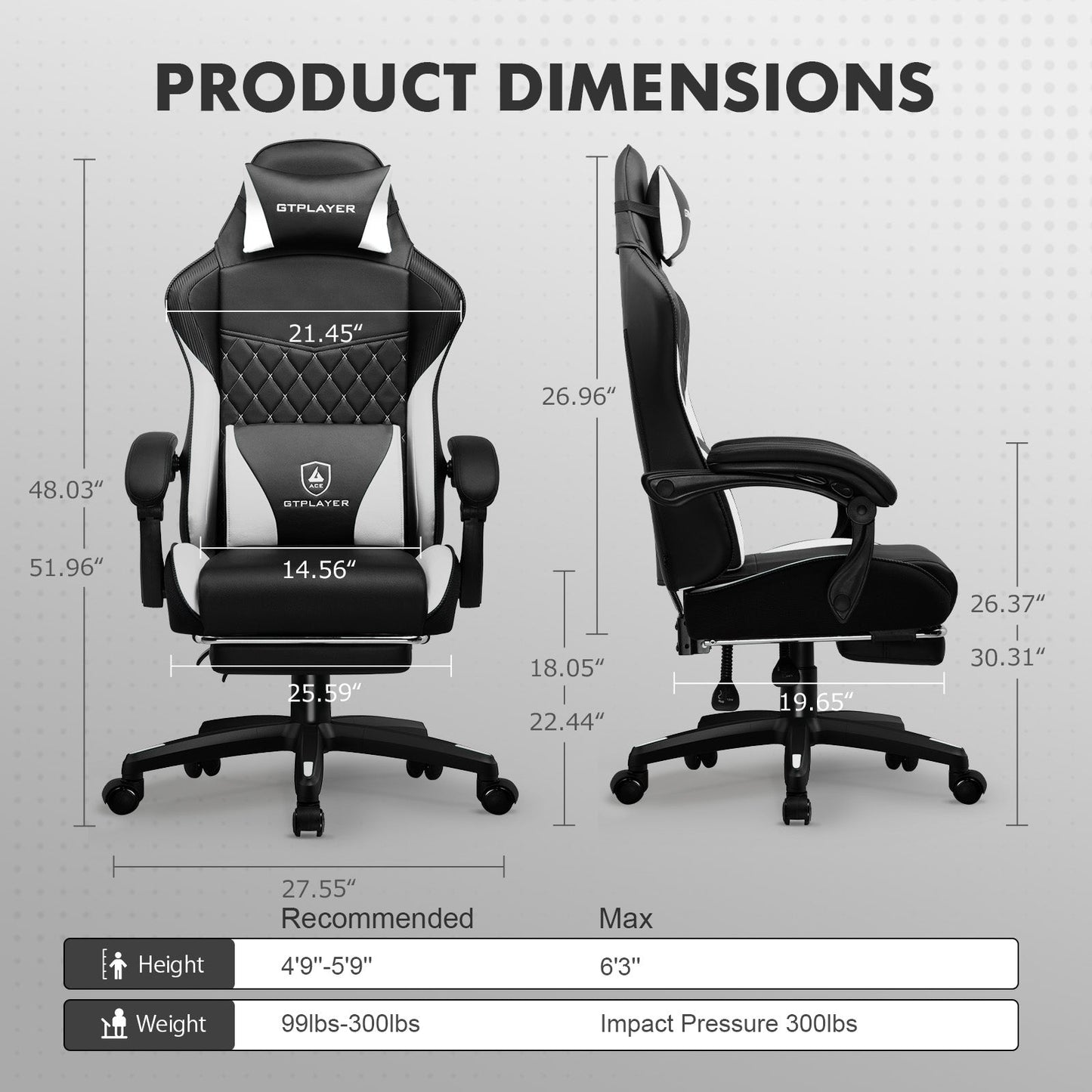 Footrest Series  GTP100