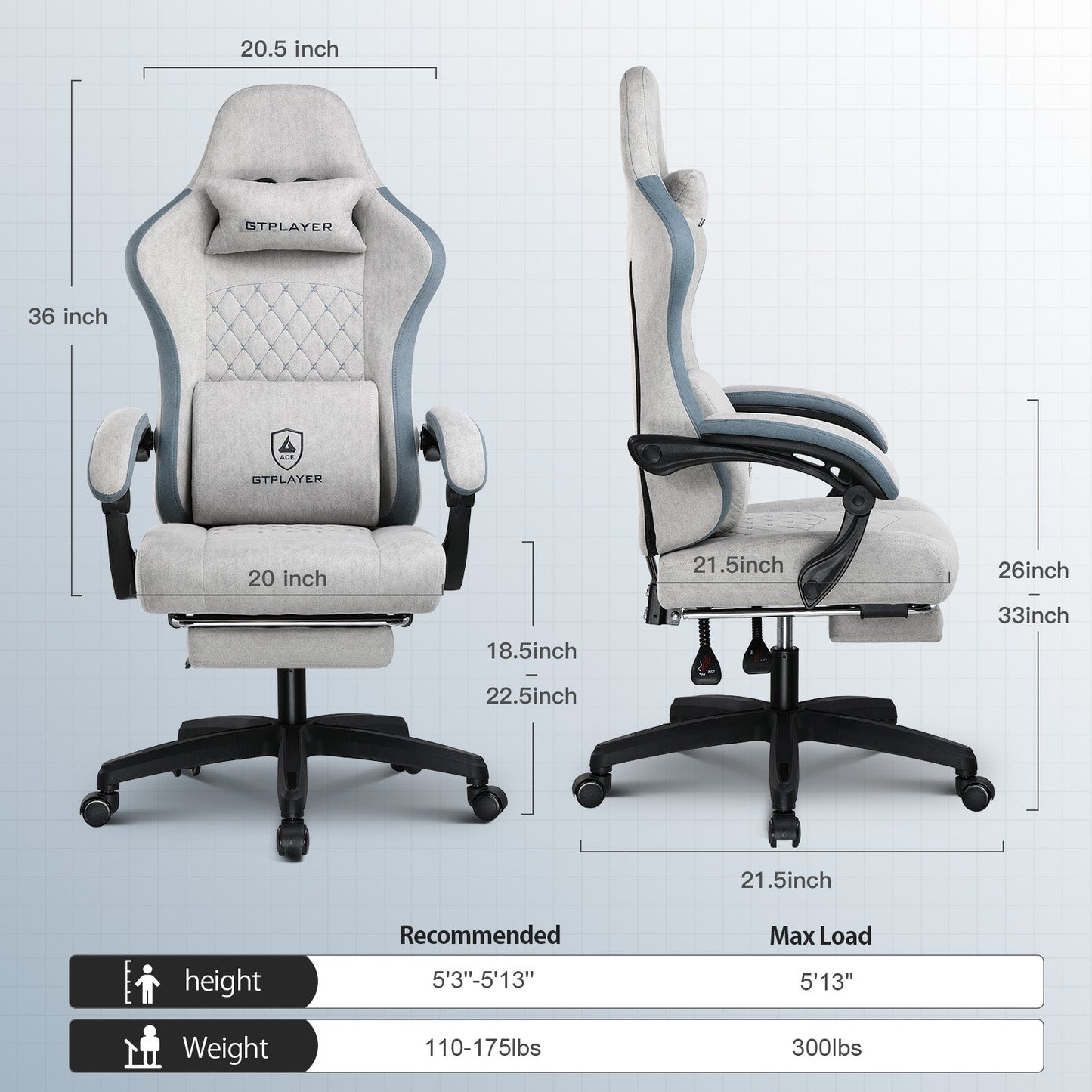 Footrest Series LR002