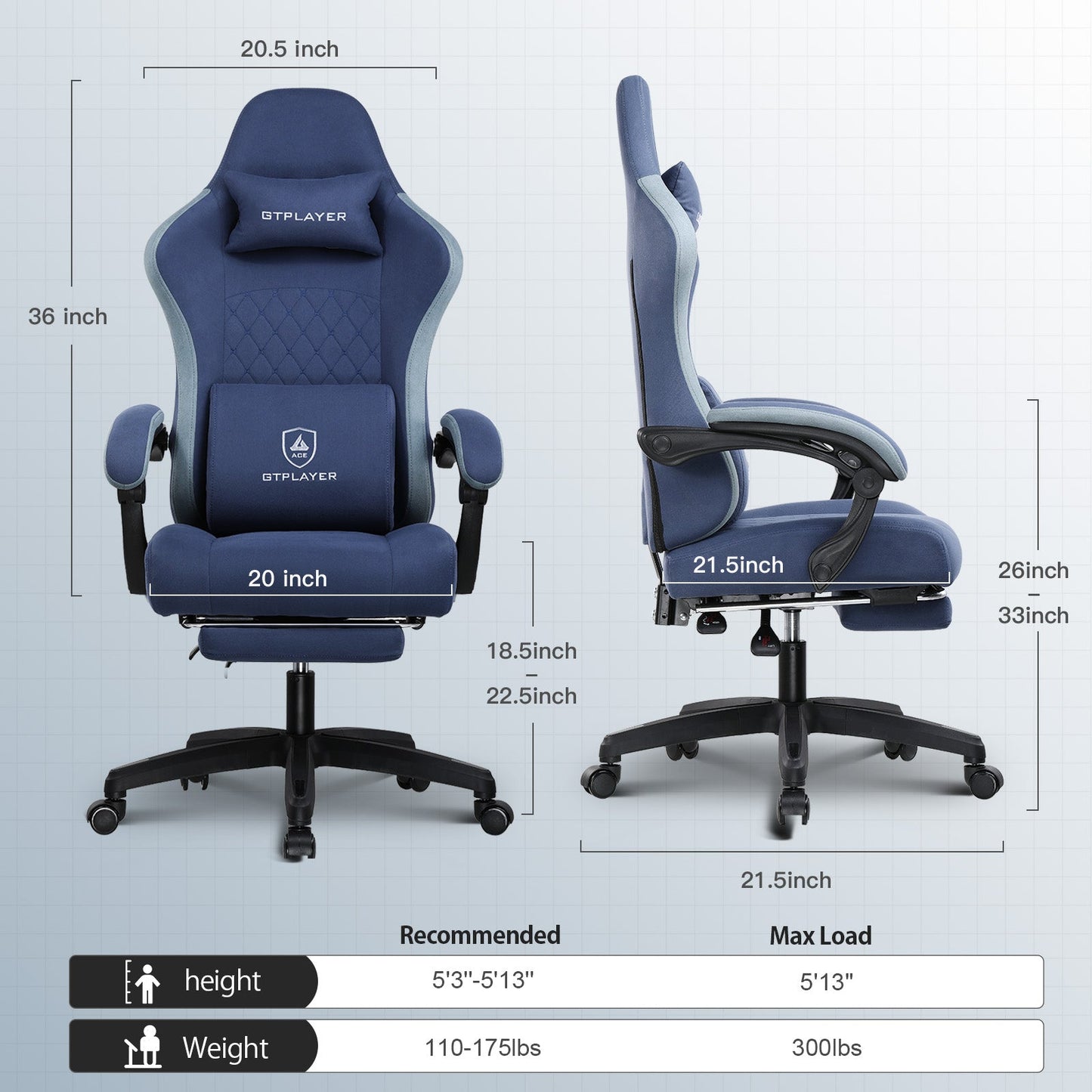 Footrest Series LR002