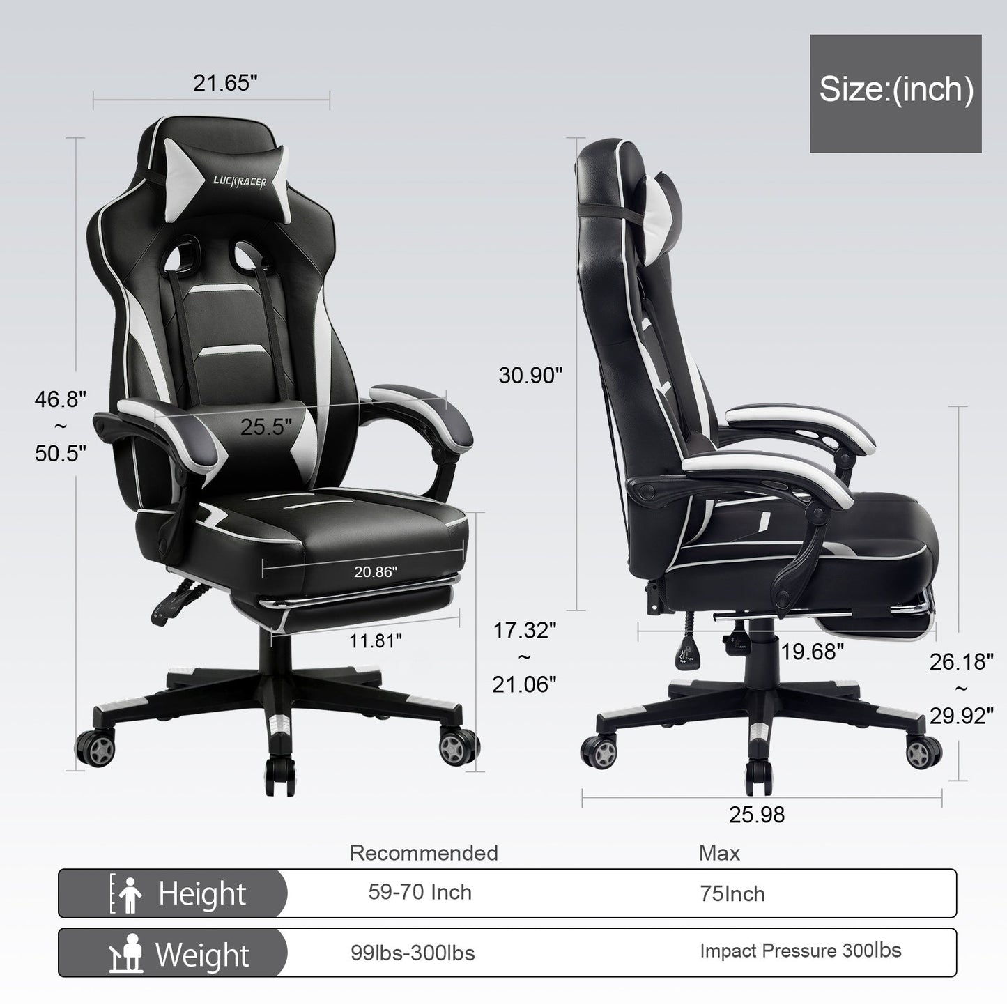 Footrest Series GTF59