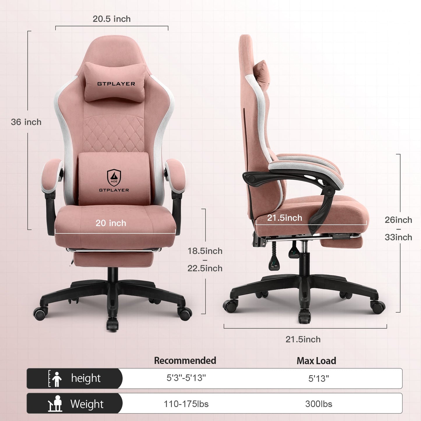 Footrest Series LR002