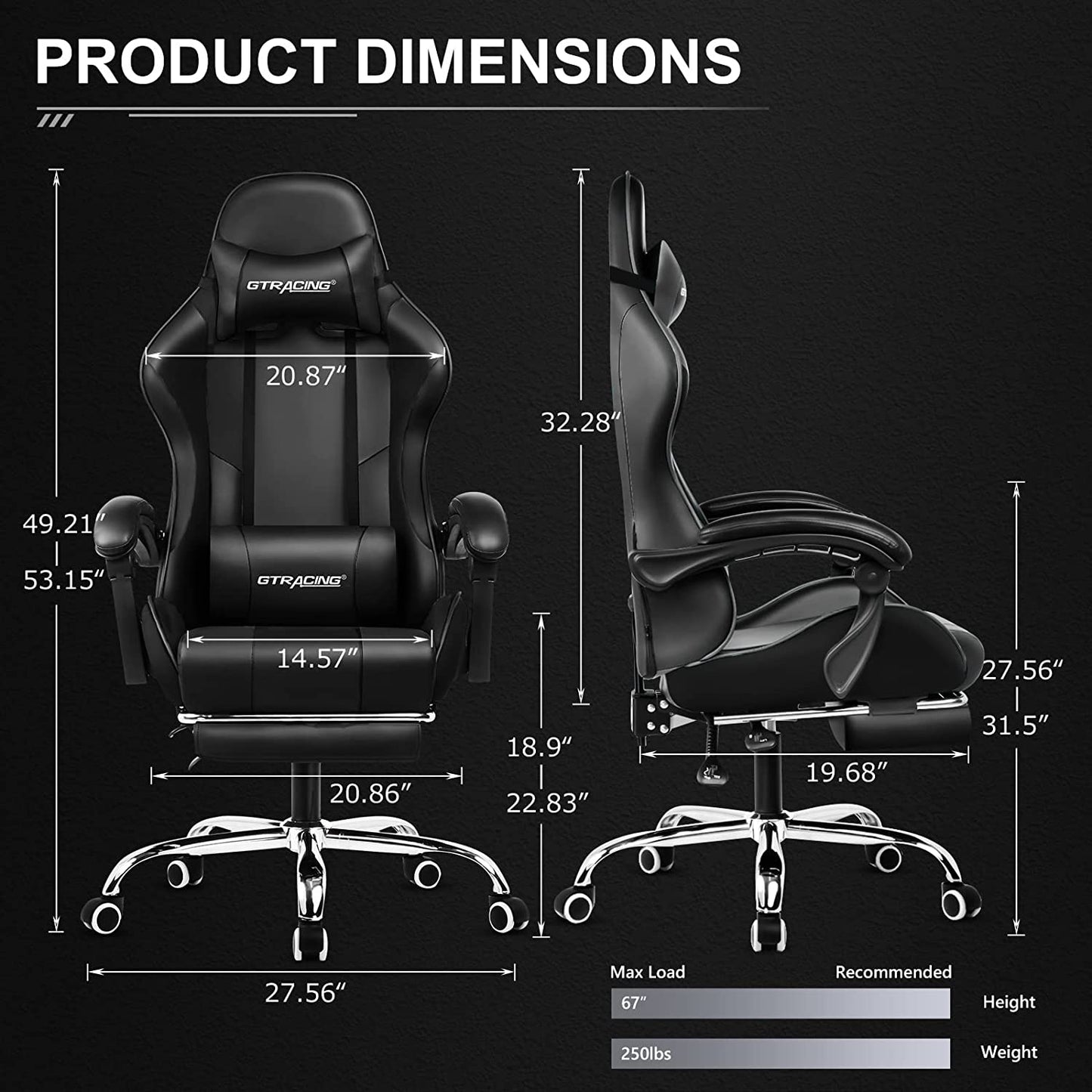 Footrest Series GT800A Christmas Packaging Limited Edition