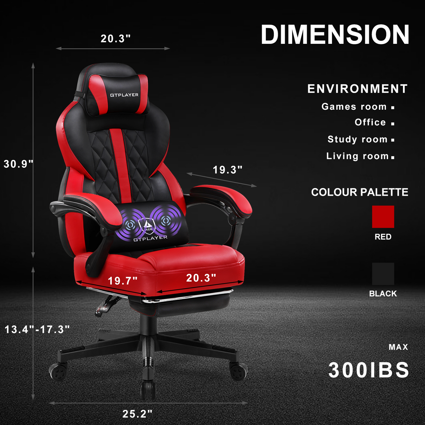 Footrest Series GT501