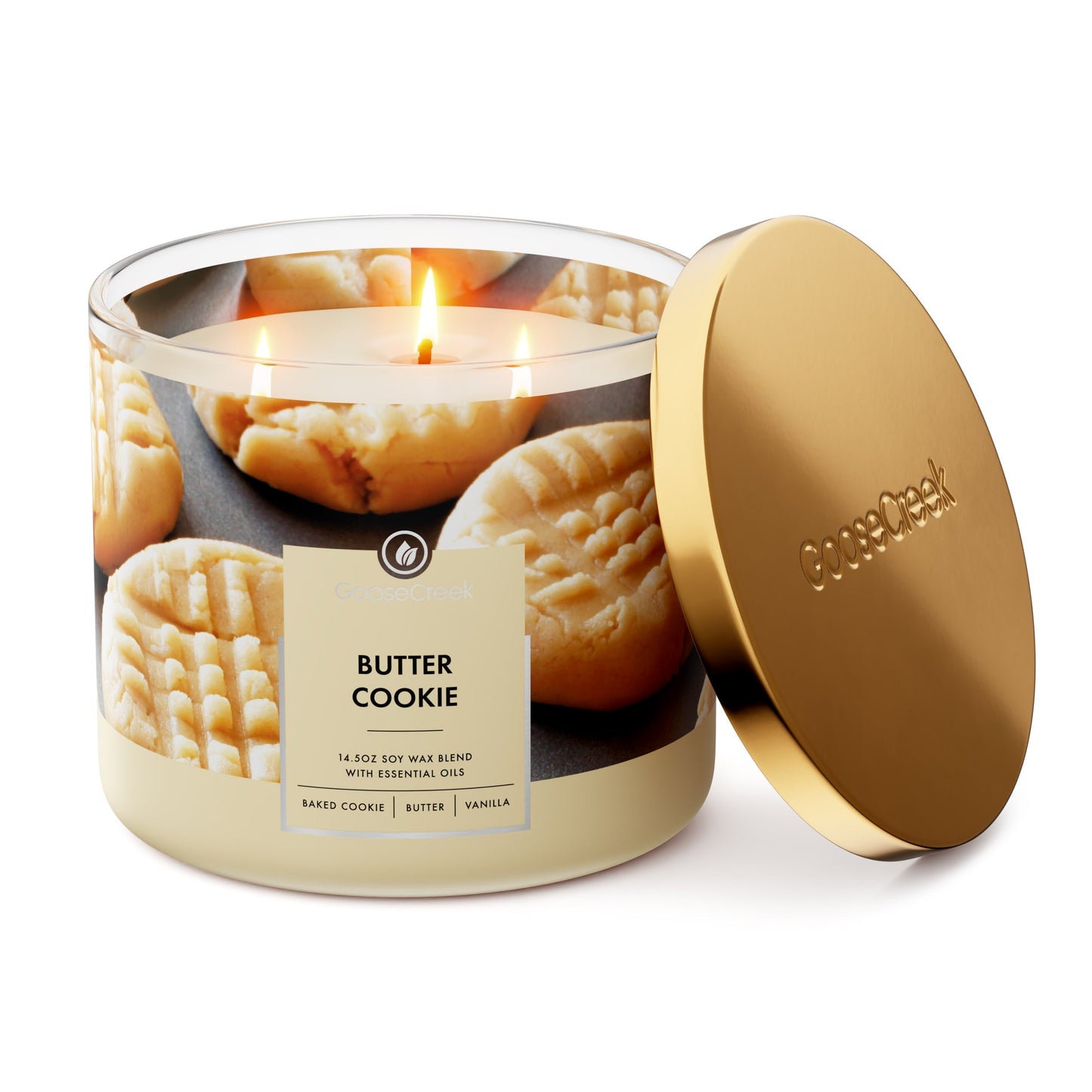 Butter Cookie 3-Wick Candle