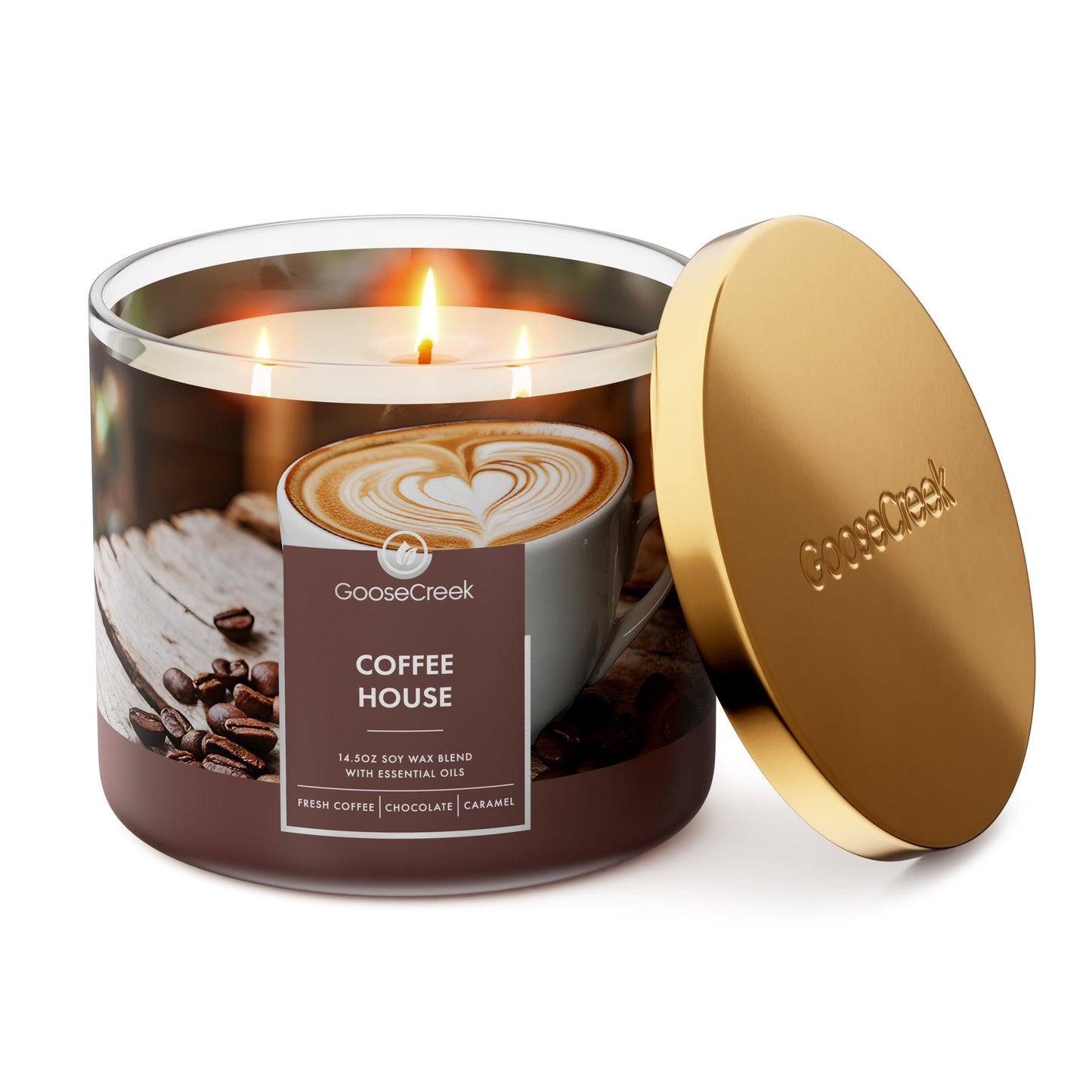 Coffee House 3-Wick Candle