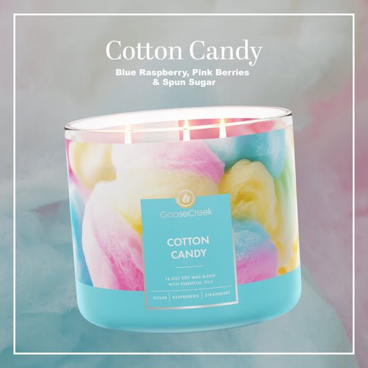 Cotton Candy Large 3-Wick Candle