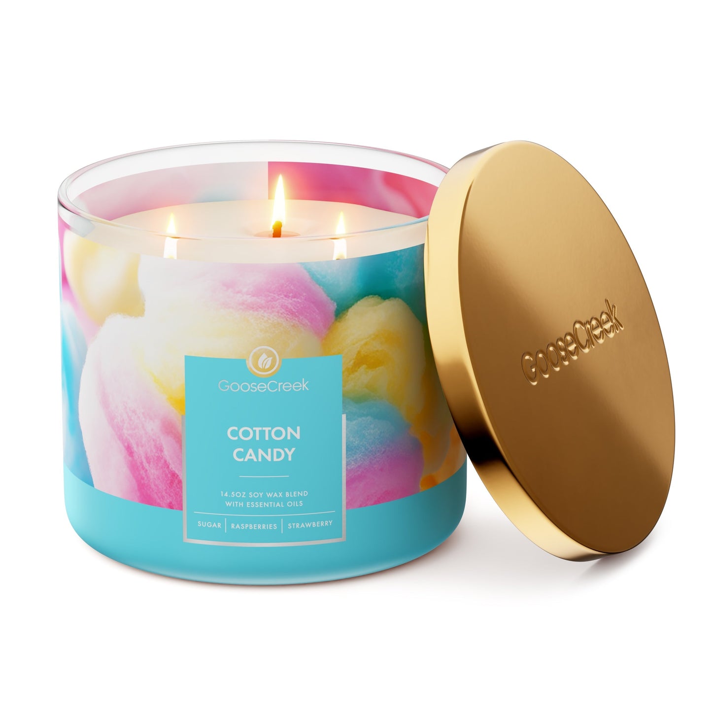 Cotton Candy Large 3-Wick Candle