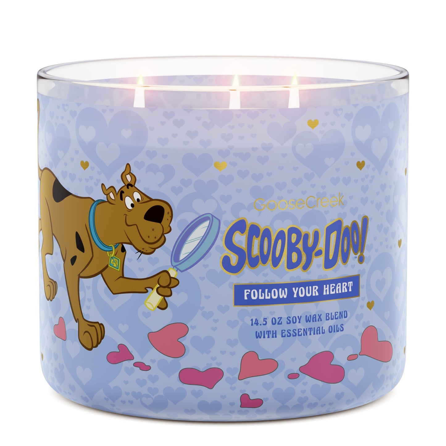 Follow Your Heart 3-Wick Scooby-Doo Candle