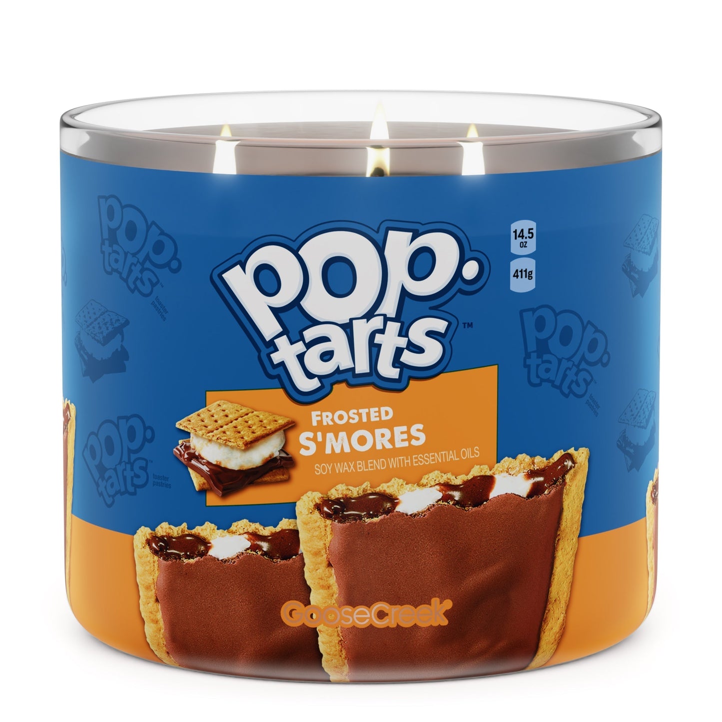 Frosted S'MORES Pop-Tarts 3-Wick Candle