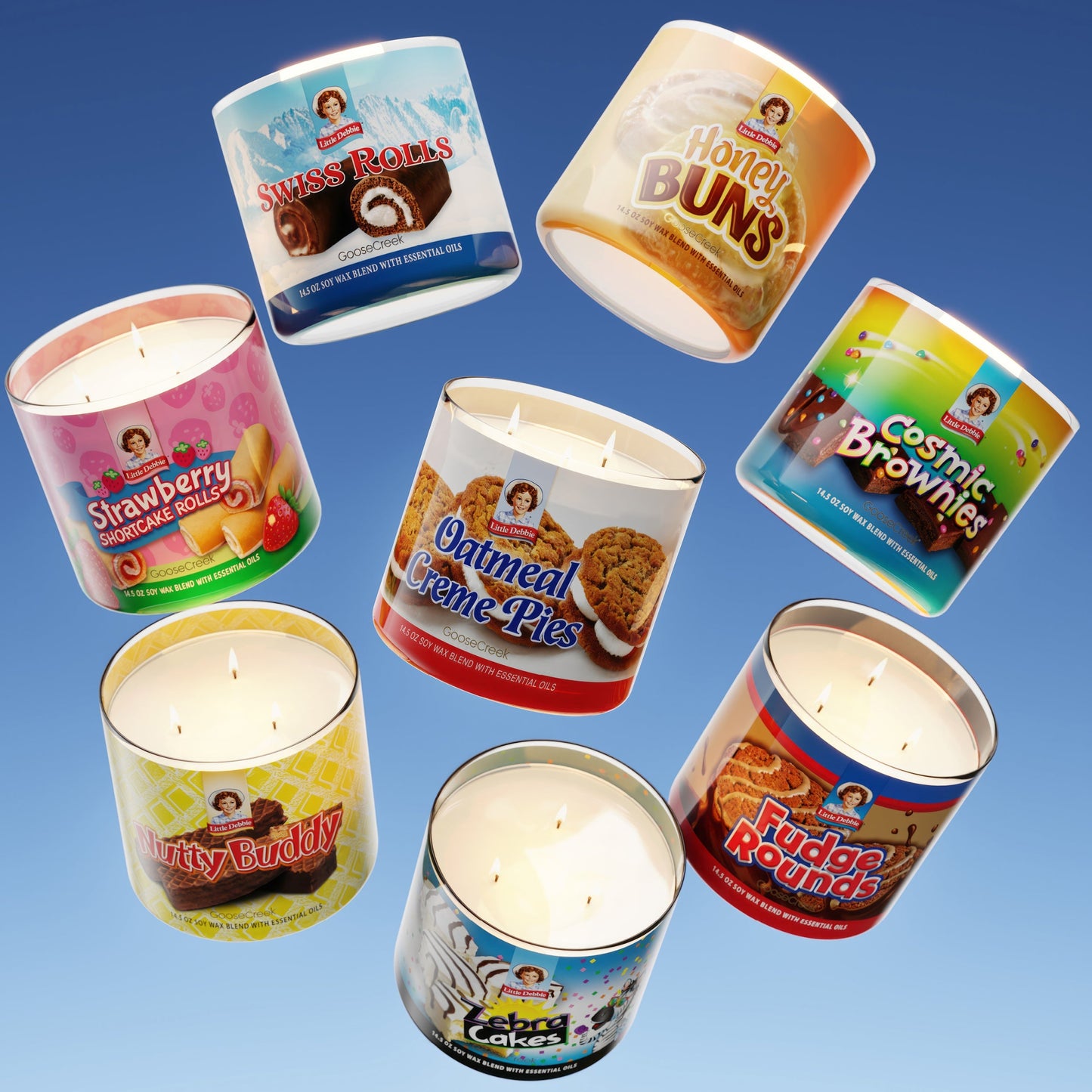 Fudge Rounds Little Debbie ™ 3-Wick Candle