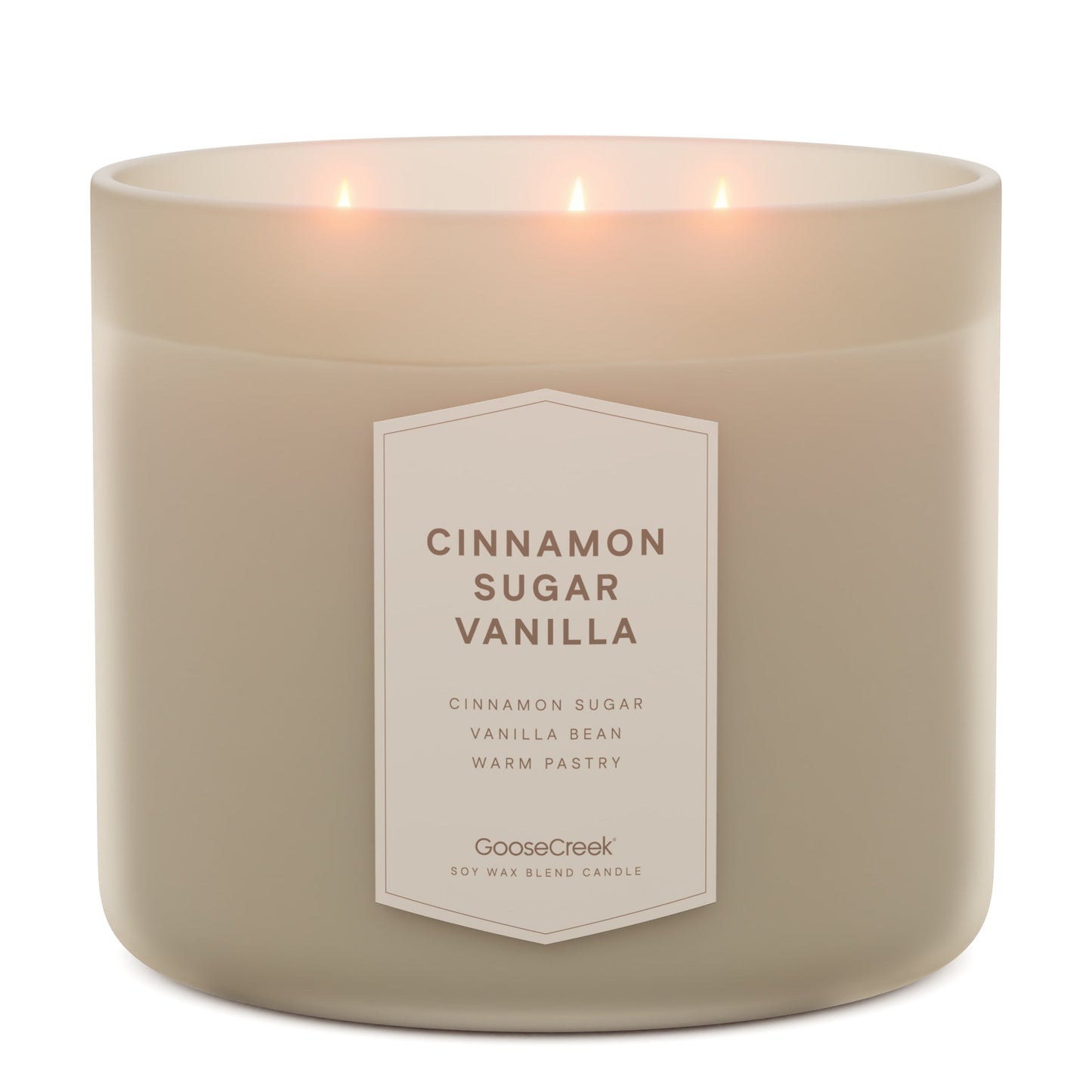 Cinnamon Sugar Vanilla 3-Wick Candle