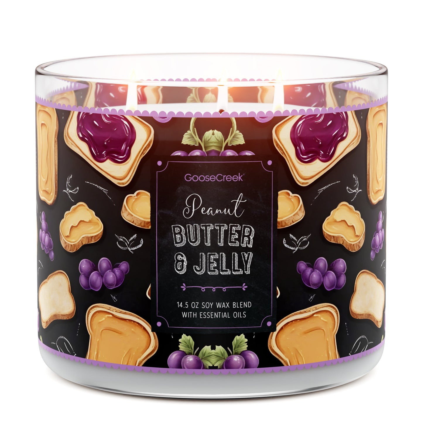 Peanut Butter & Jelly 3-Wick Candle