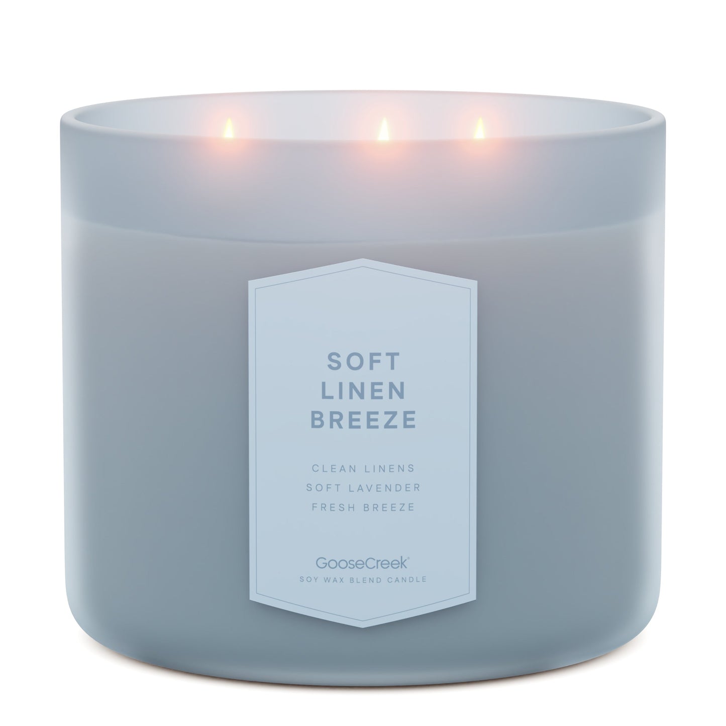 Soft Linen Breeze 3-Wick Candle