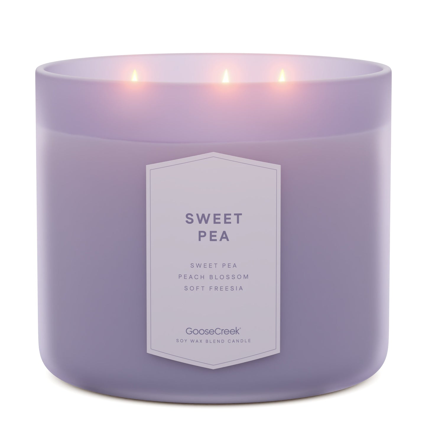 Sweet Pea Large 3-Wick Candle