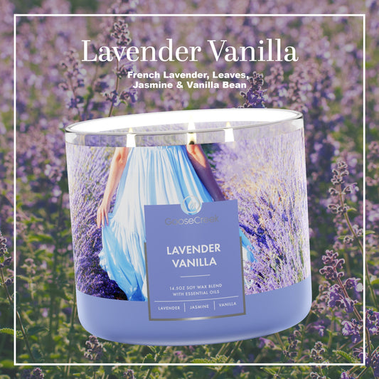 Lavender Vanilla 3-Wick Candle