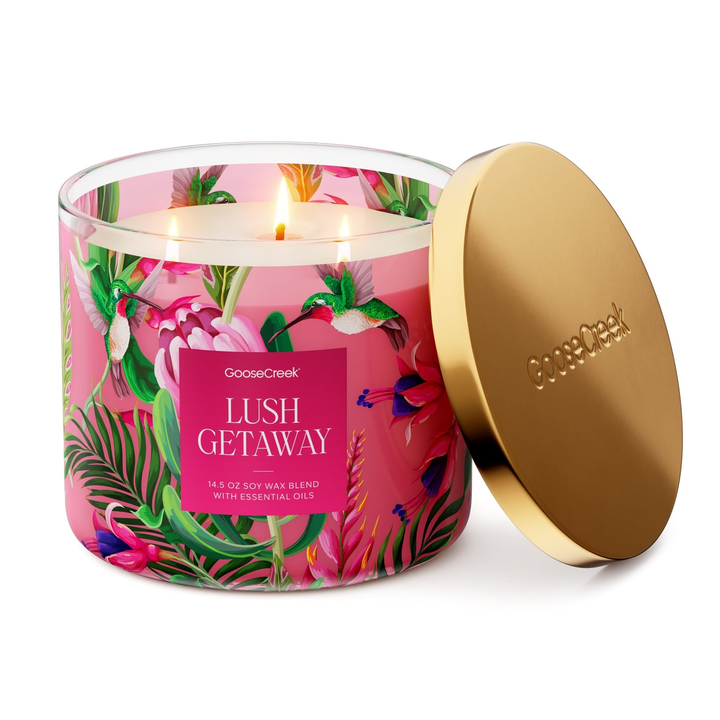 Lush Getaway Large 3-Wick Candle