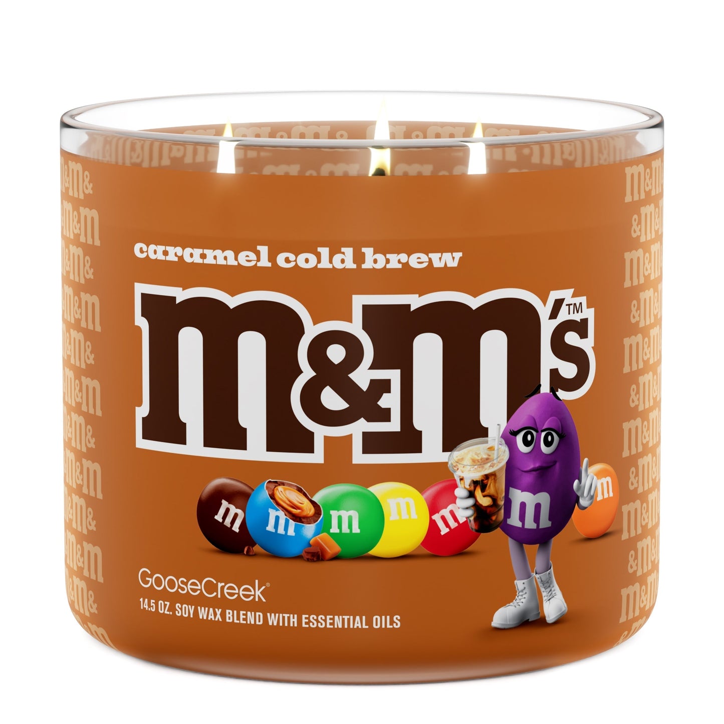 M&M'S Caramel Cold Brew 3-Wick Candle