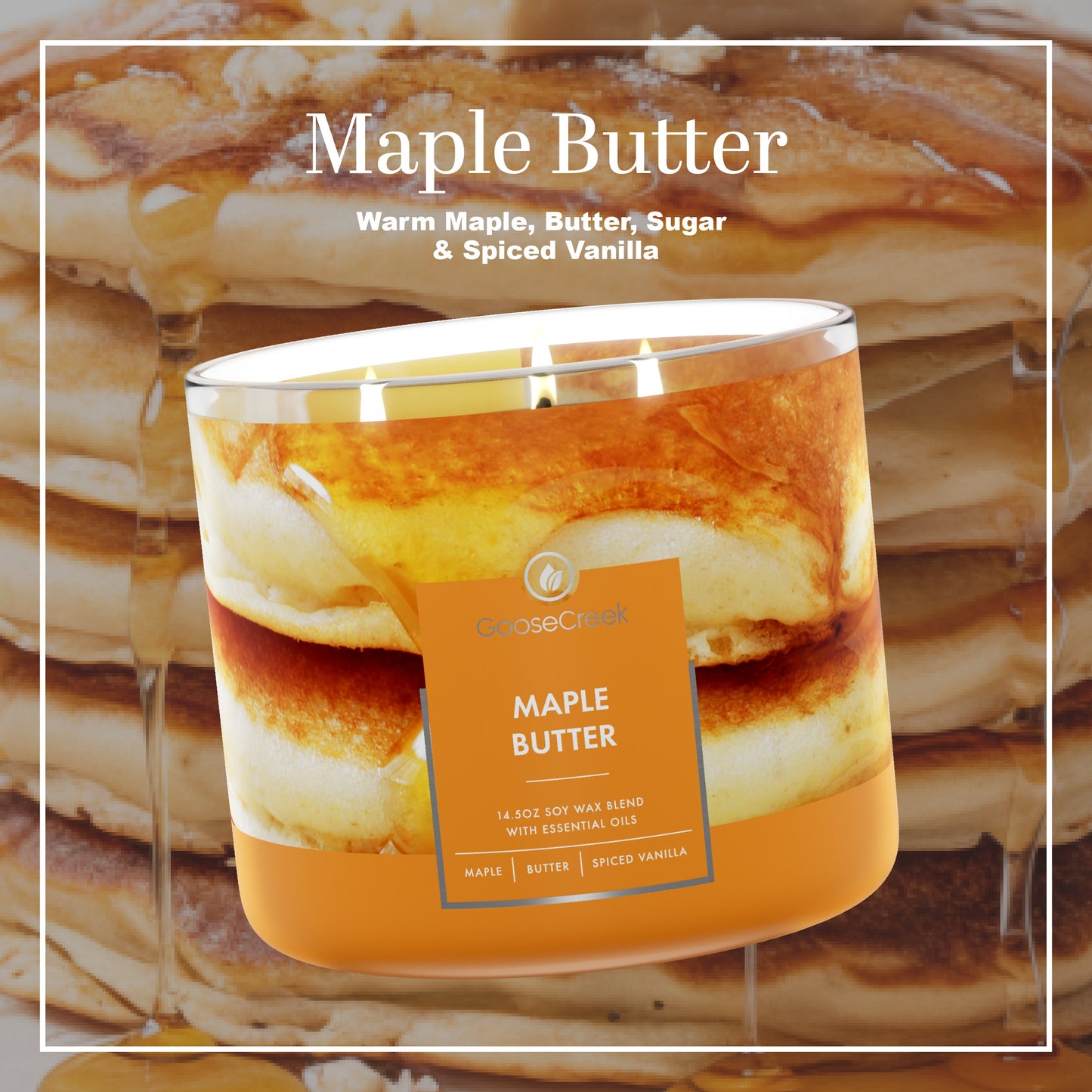 Maple Butter 3-Wick Candle