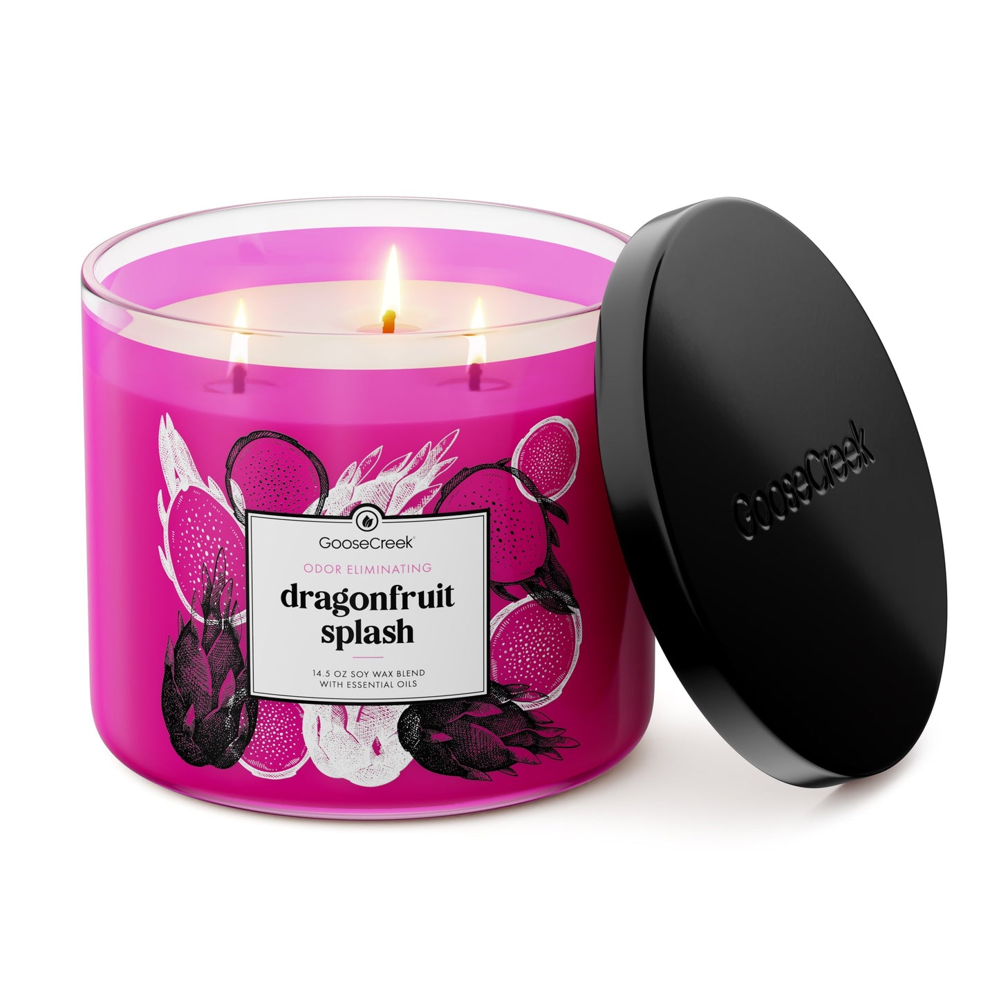 Odor Eliminating Dragonfruit Splash 3-Wick Candle