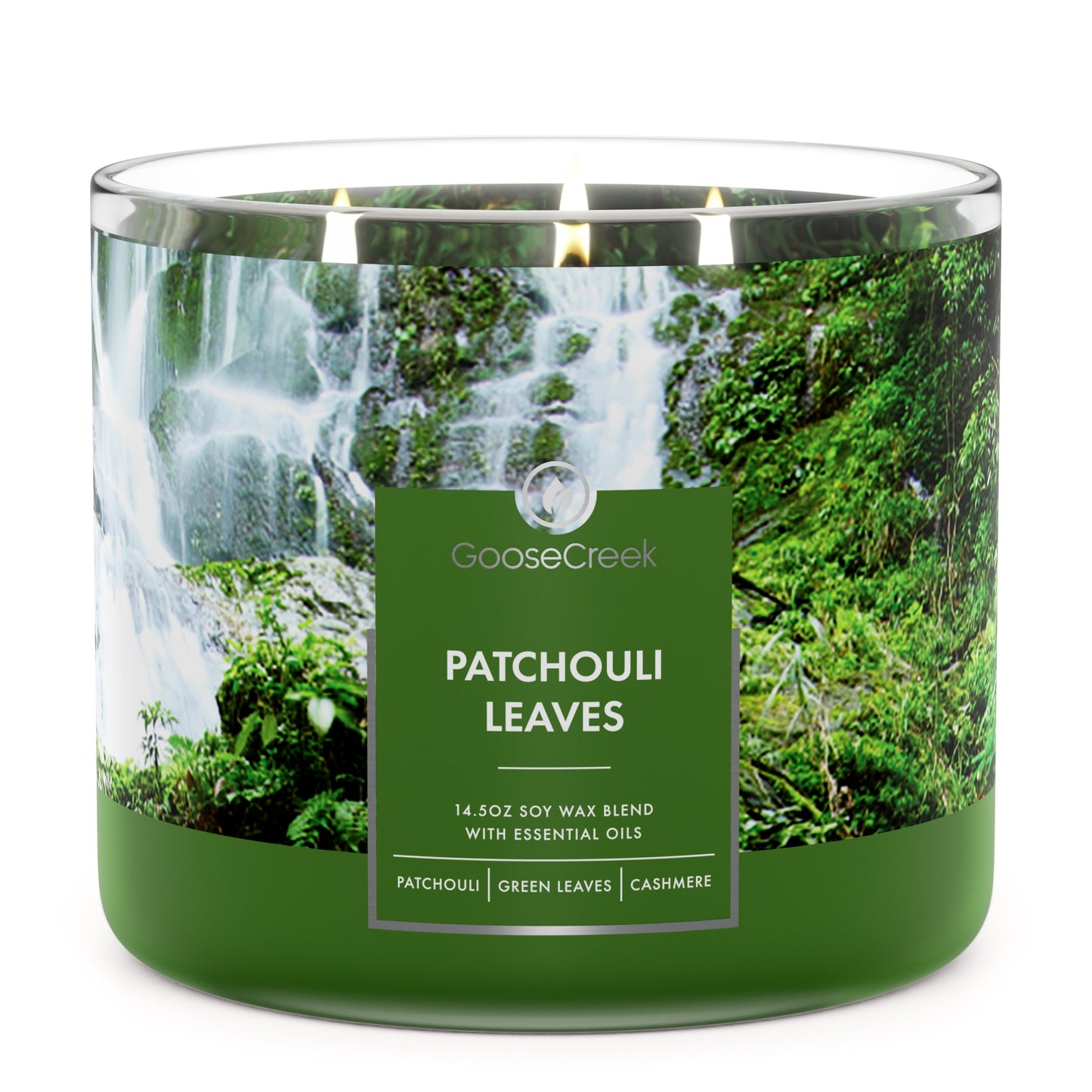 Patchouli Leaves Large 3-Wick Candle