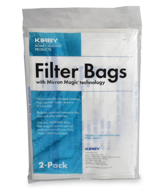 Kirby Micron Magic Technology Filter Bags – 2 Pack