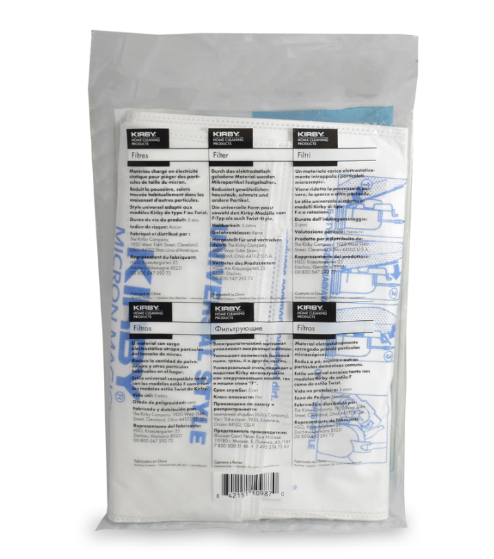 Kirby Micron Magic Technology Filter Bags – 2 Pack