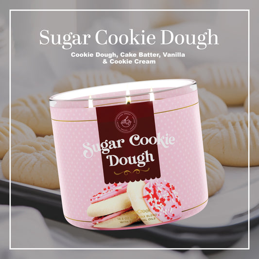 Sugar Cookie Dough 3-Wick Candle