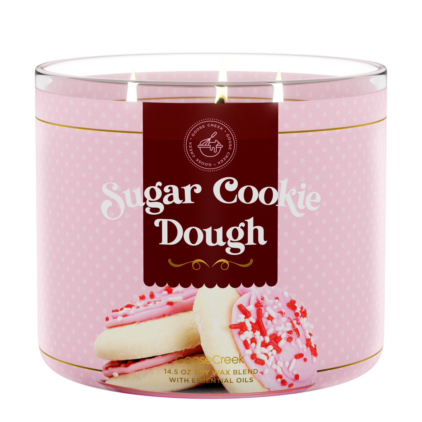 Sugar Cookie Dough 3-Wick Candle