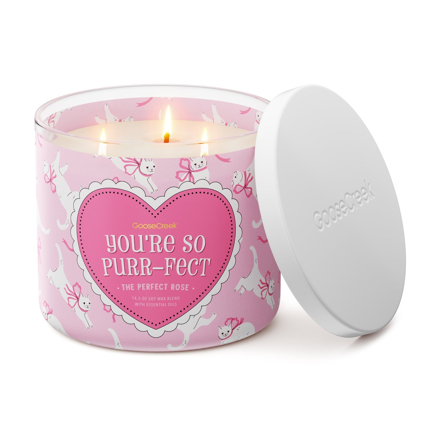 The Perfect Rose Large 3-Wick Candle