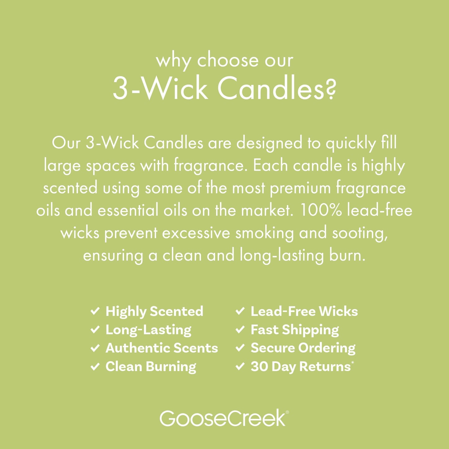 Tuscan Cypress 3-Wick Candle