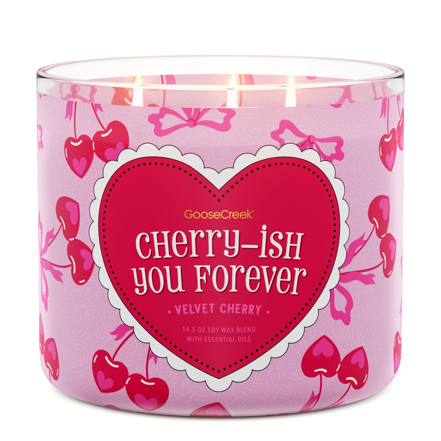 Velvet Cherry Large 3-Wick Candle