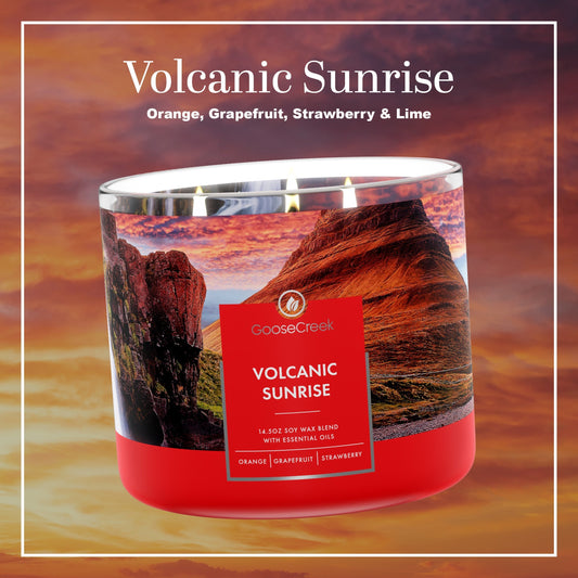 Volcanic Sunrise 3-Wick Candle