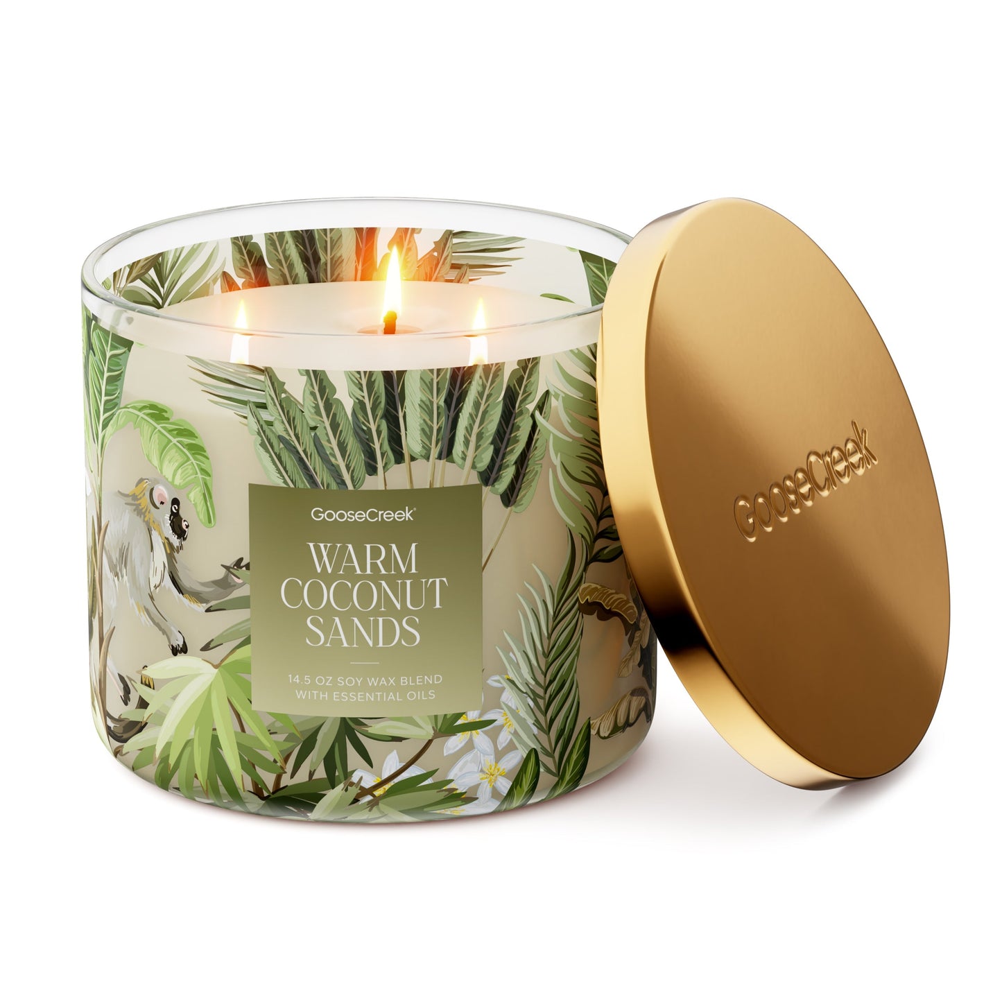 Warm Coconut Sands 3-Wick Candle