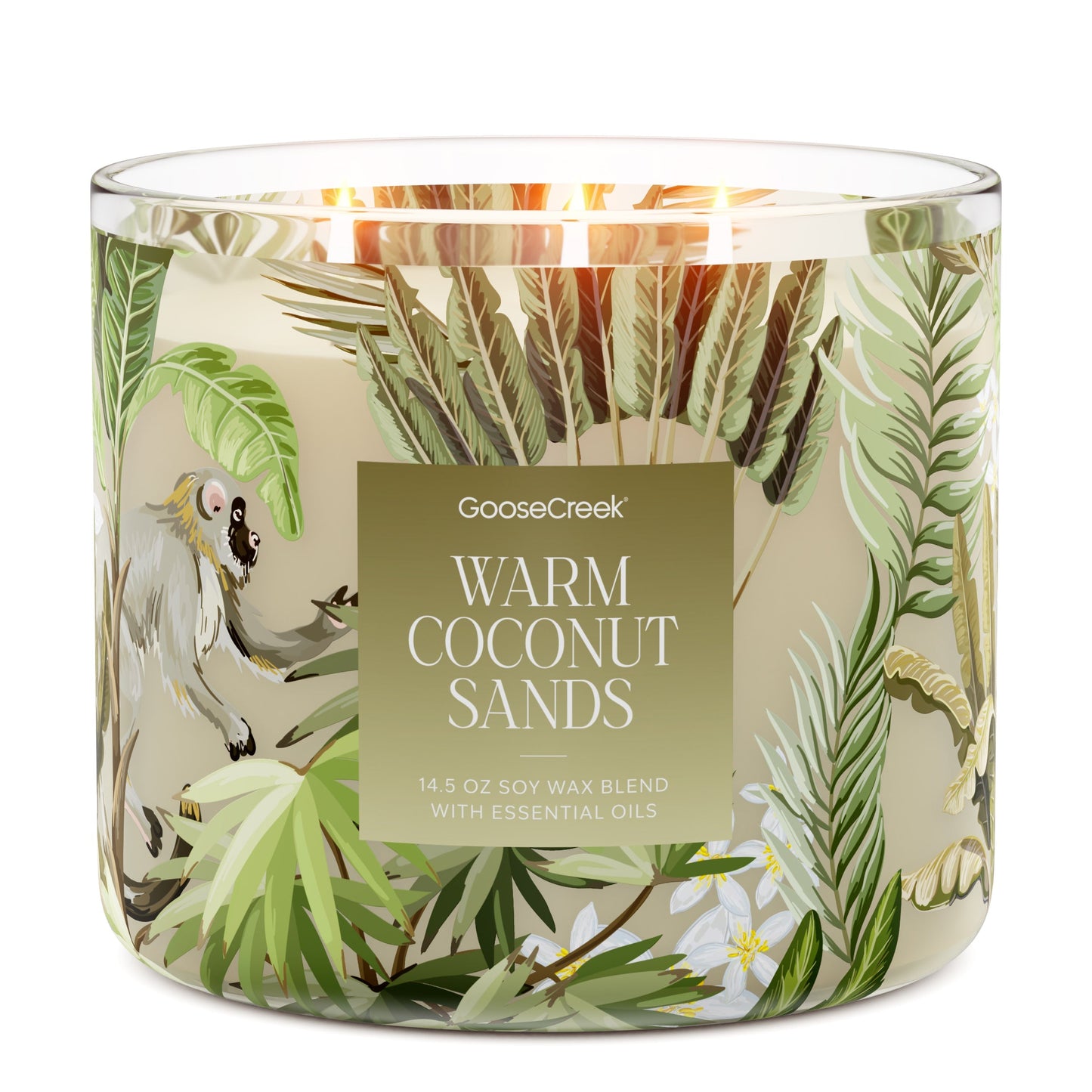 Warm Coconut Sands 3-Wick Candle