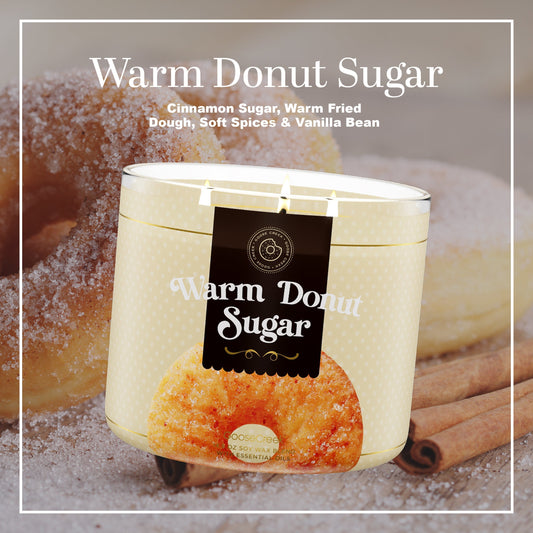 Warm Donut Sugar 3-Wick Candle