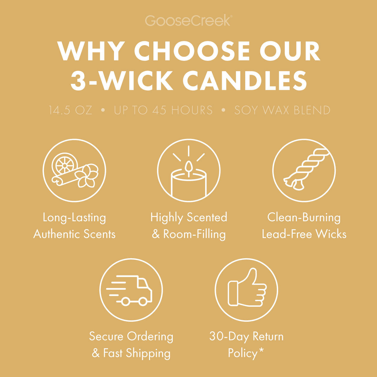 Warm & Welcome 3-Wick Candle