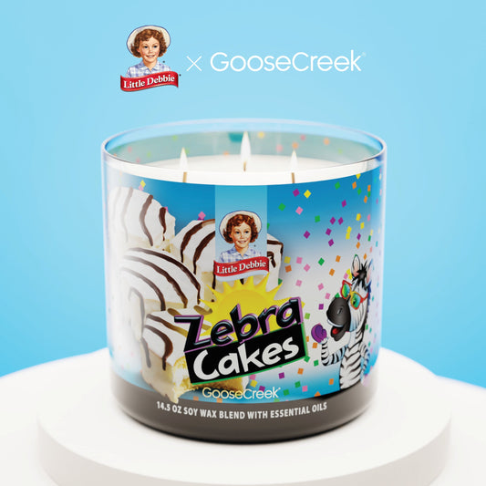 Zebra Cakes Little Debbie ™ 3-Wick Candle