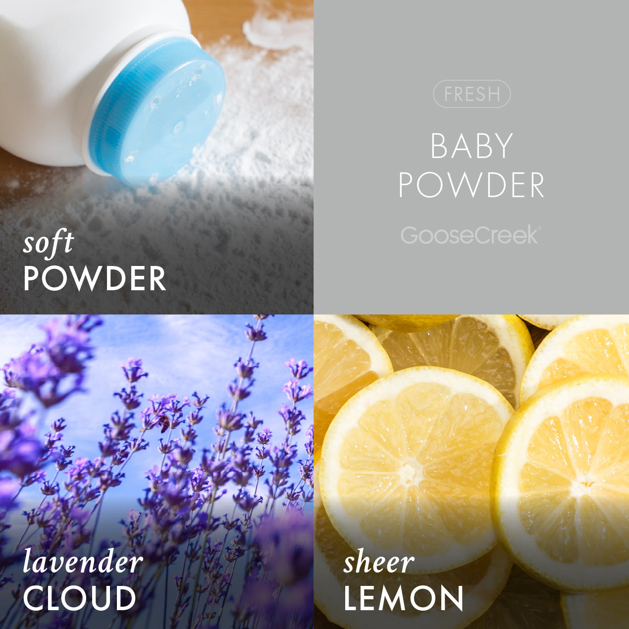 Baby Powder 3-Wick Candle