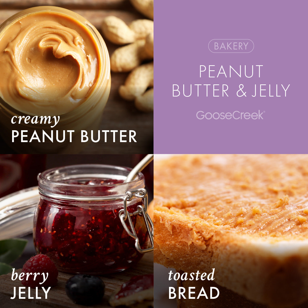 Peanut Butter & Jelly 3-Wick Candle