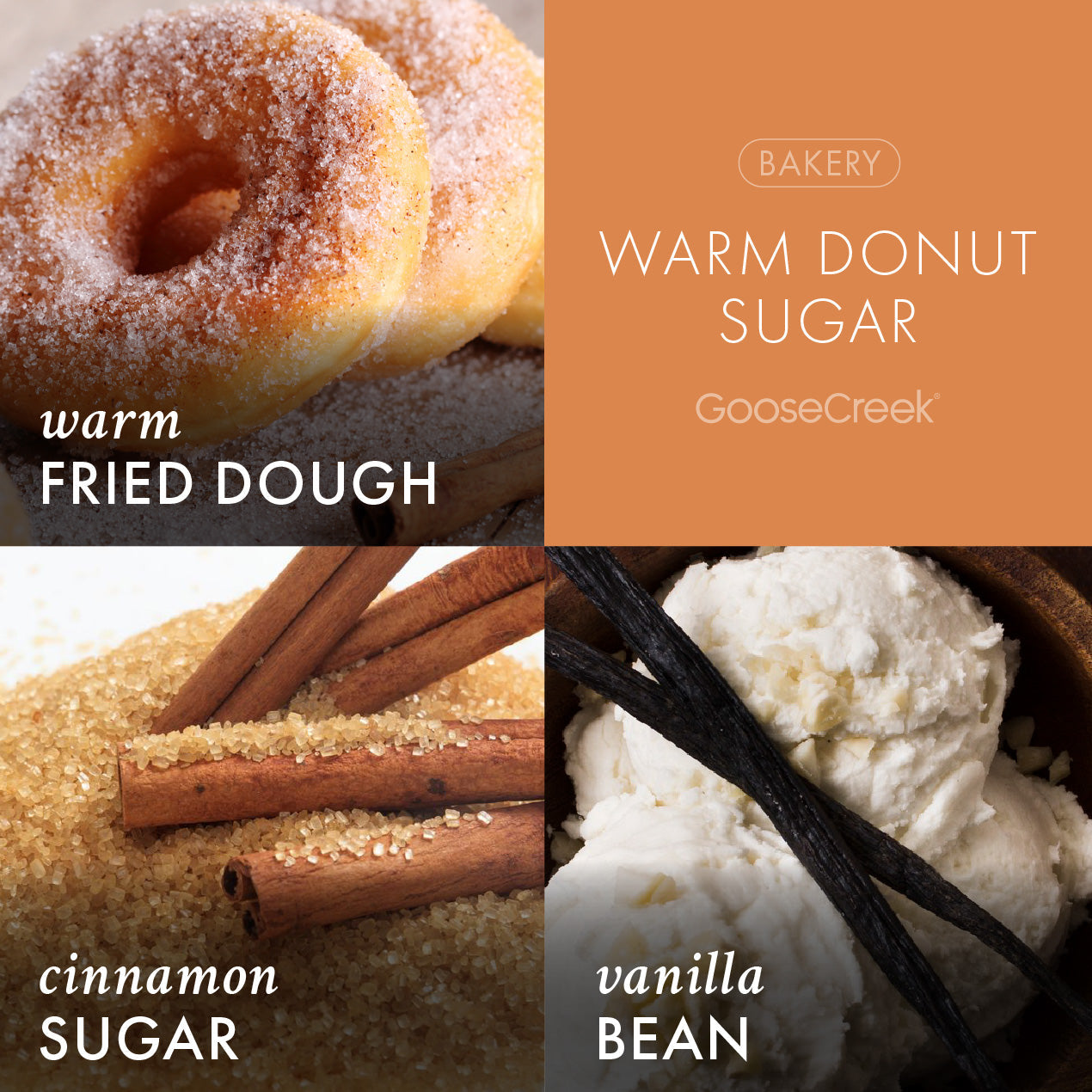 Warm Donut Sugar 3-Wick Candle